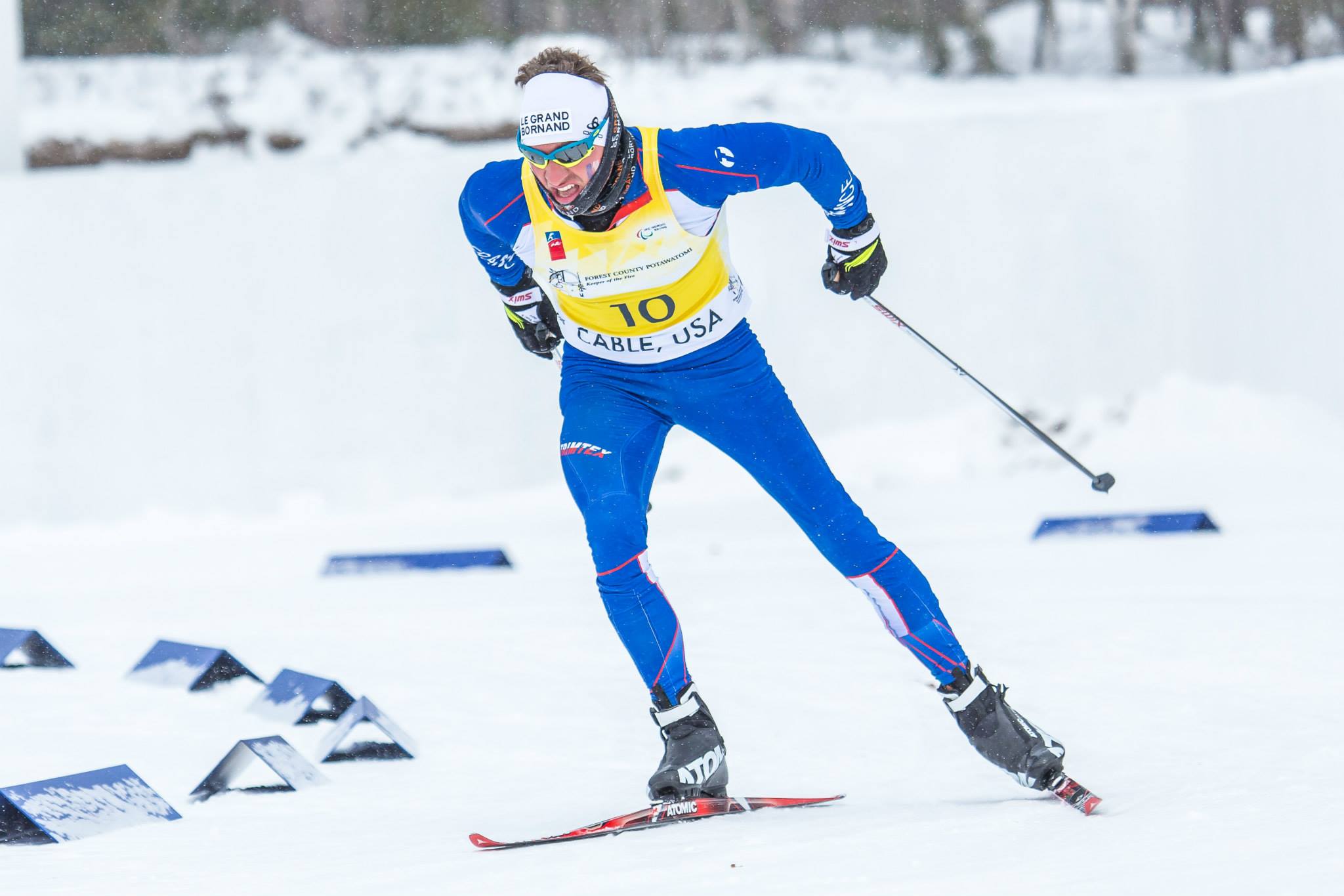 Une, Nordic Magazine, Jeux paralympiques, Benjamin Daviet, biathlon