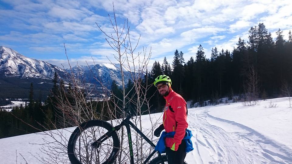 biathletes fatbike Canmore