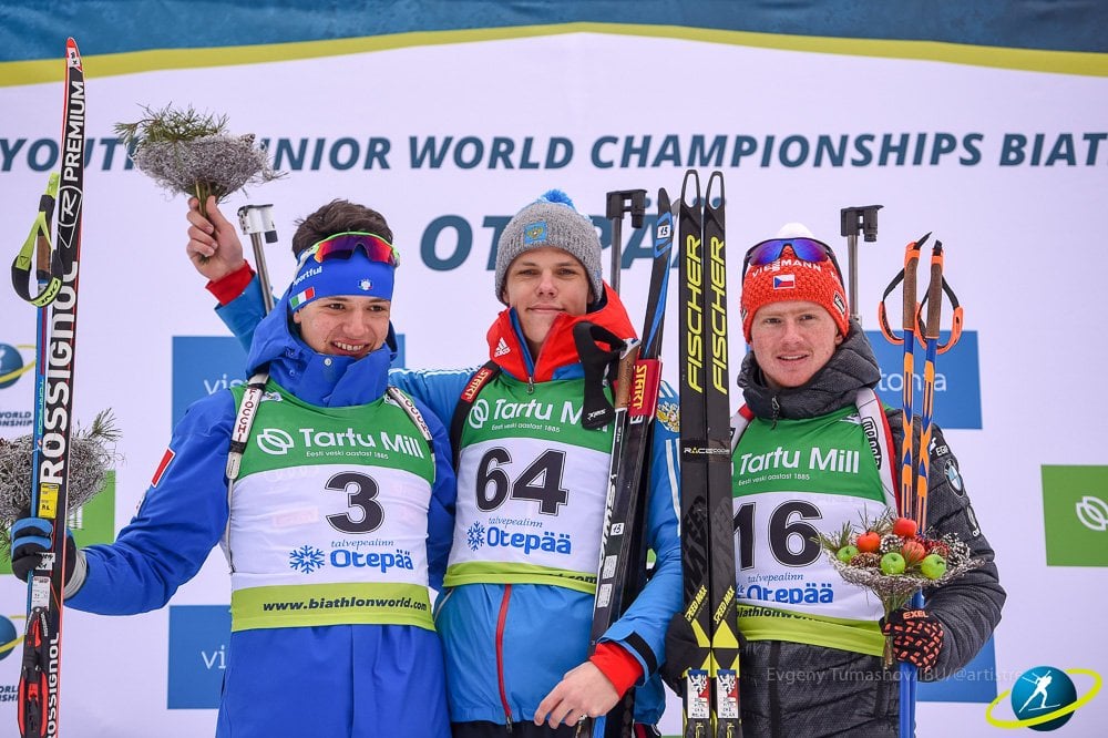 Et de trois pour Mikhaïl Pervushin ! Le Russe, qui avait déjà conquis l'or en individuel, puis en relais, s'octroie sa 3e médaille d'or en trois courses, imitant la Suédoise Elvira Oeberg, sur ces championnats du monde juniors de biathlon à Otepää.