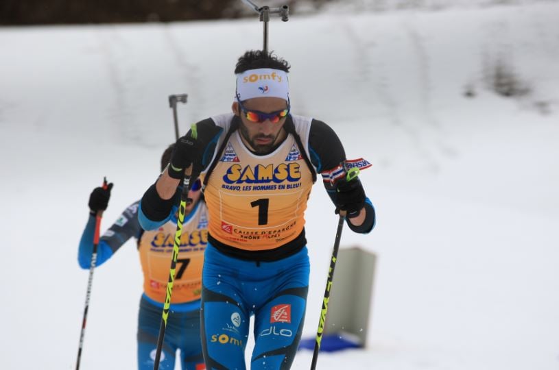 COMBINE – Devant un public incroyablement nombreux à l'occasion des championnats de France de biathlon, Quentin Fillon-Maillet a réalisé une énorme course pour devancer Antonin Guigonnat et Martin Perrillat-Bottonet, sacré en U21.
