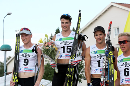 Lucas Chanavat, Malung, Suède, ski de fond, sprint, Oskar Svensson, Teodor Peterson