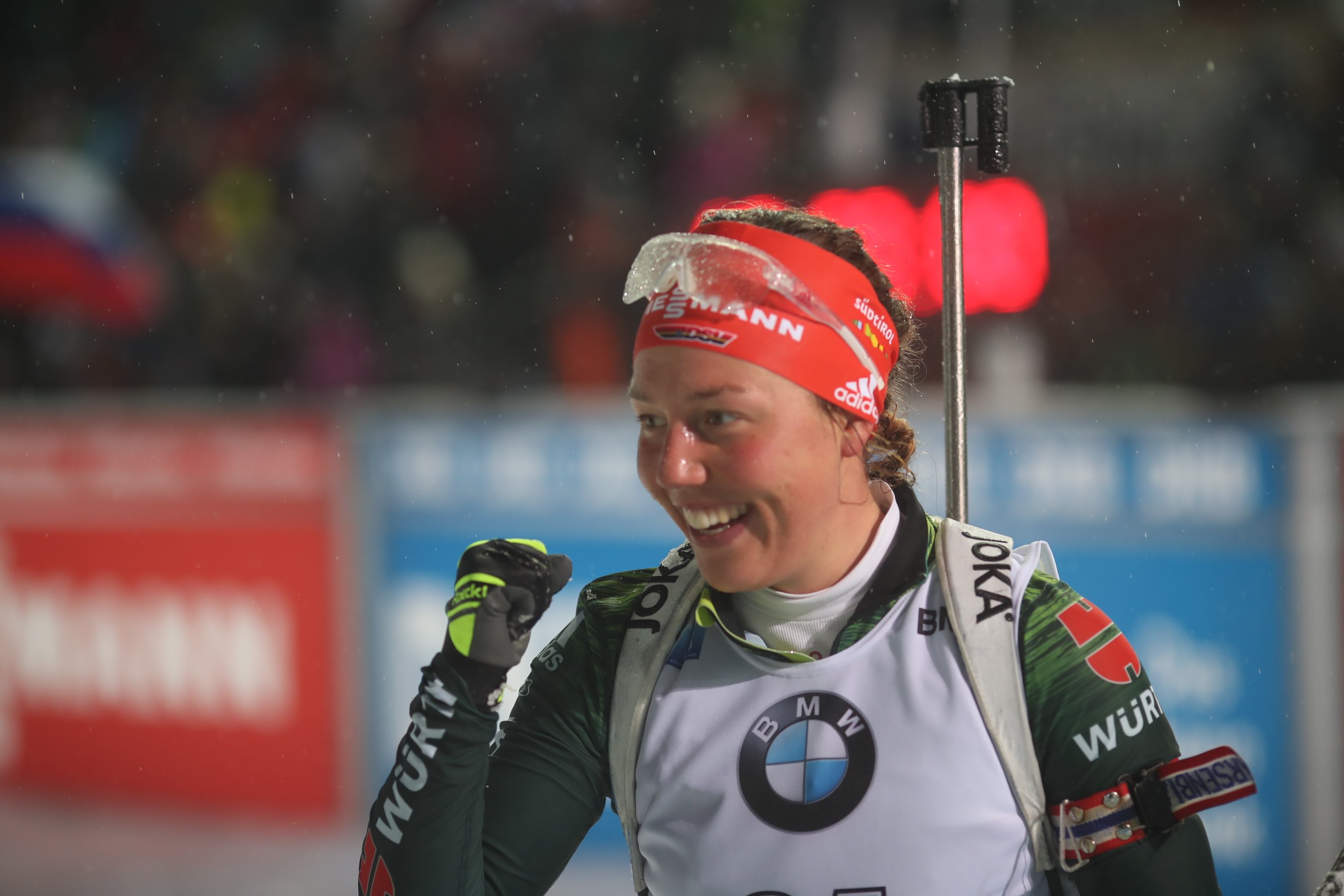 une, biathlon, Laura Dahlmeier, coupe du monde, Nove MEsto