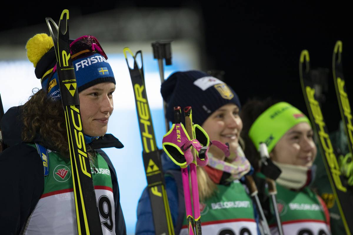 BIATHLON - Dans la tempête en Biélorussie, la Suédoise Hanna Oeberg décroche le titre de championne d’Europe sur l’individuel.  Chloé Chevalier et Sophie Chauveau entrent dans le top 10.
