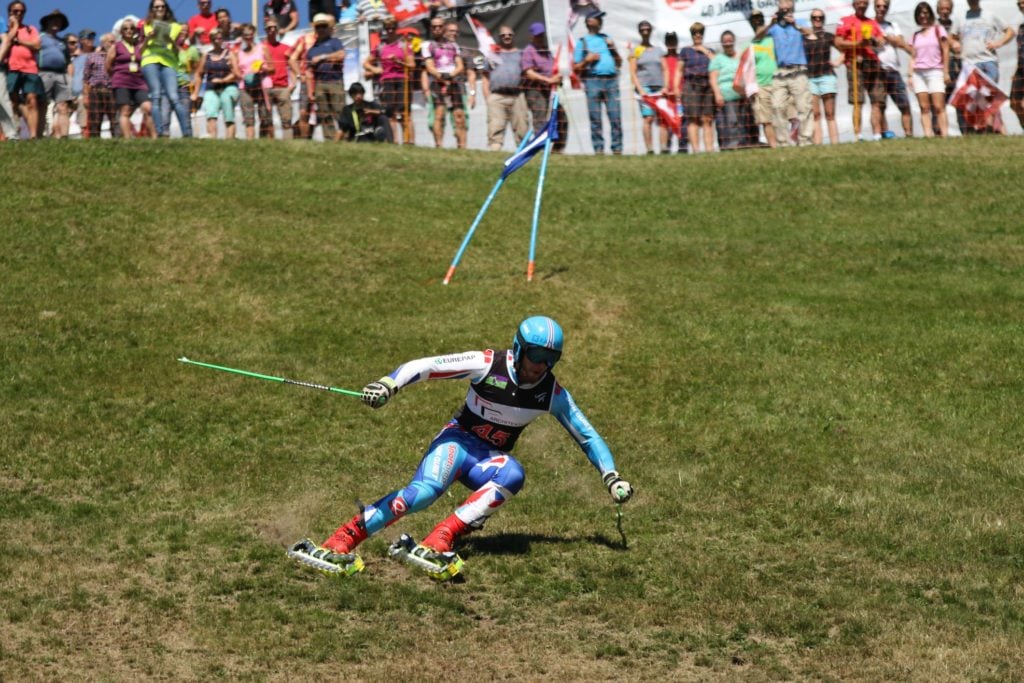 Martin Bartak, grasski, ski sur herbe