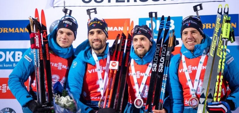 BIATHLON - Après un 20 km individuel de folie à Östersund, l’équipe de France de biathlon fera partie des favoris pour le relais hommes de ce samedi. Face à elle, trois redoutables adversaires : la Norvège, la Russie et l'Allemagne.