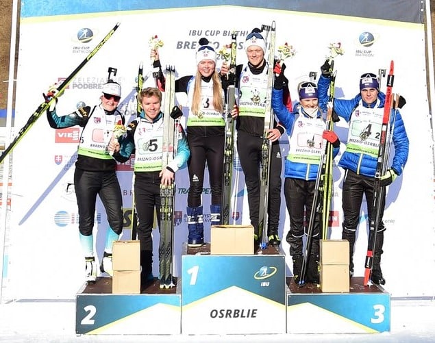 BIATHLON - A Brezno-Osrblie, au terme d'une course parfaitement maîtrisée, la France termine 2e du relais simple mixte. La Norvège était tout simplement trop forte. Le podium est complété par l'Ukraine. 