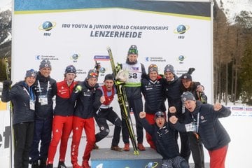 BIATHLON - Aleksei Kovalev remporte le titre mondial du sprint. A Lenzerheide, le Russe devance le Tchèque Ondrej Manek et le Franco-Américain Maxime Germain. Damien Levet prend une belle 7e place. 
