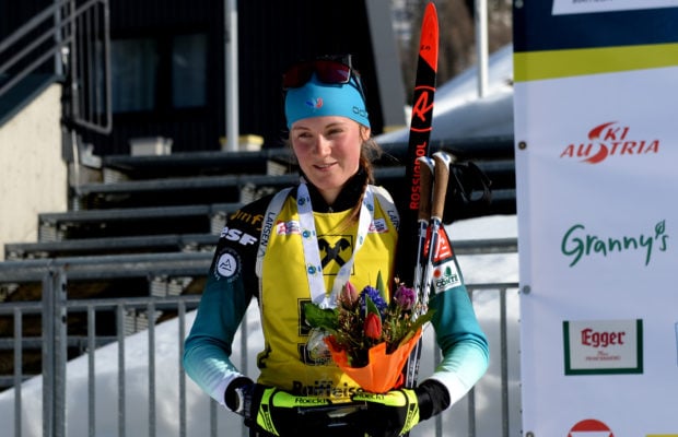 BIATHLON - Première médaille pour le clan français aux Championnats d'Europe Juniors d'Hochfilzen. Laura Boucaud décroche la médaille d'argent derrière l'Ukrainienne Ekaterina Bekh. Anastasia Shevchenko (Rus) complète le podium. Top 10 pour Léonie Jeannier et Paula Botet.