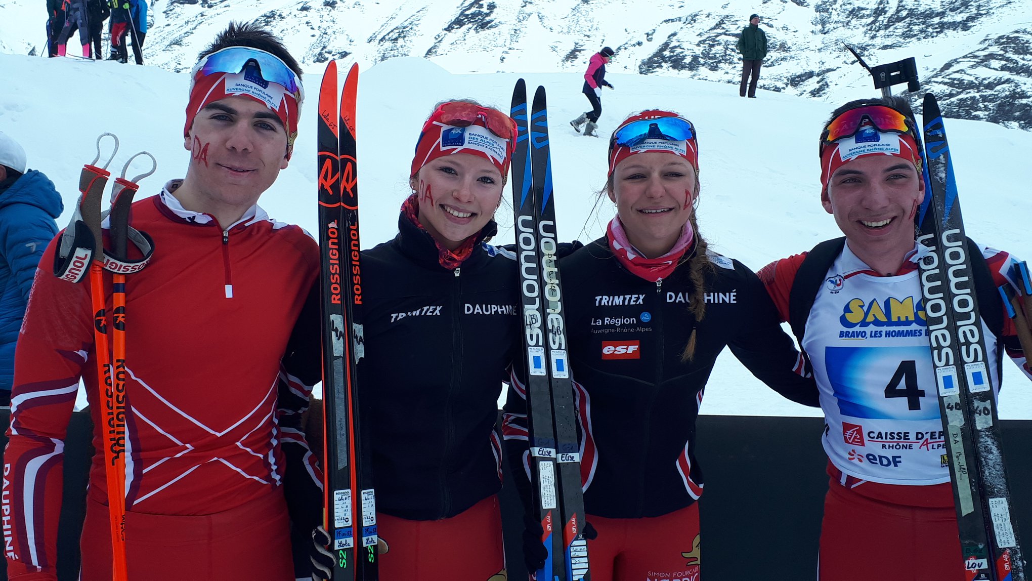 BIATHLON - Bessans accueille les finales du championnat de France U17 de biathlon avec le titre du relais mixte des comités pour le Dauphiné.