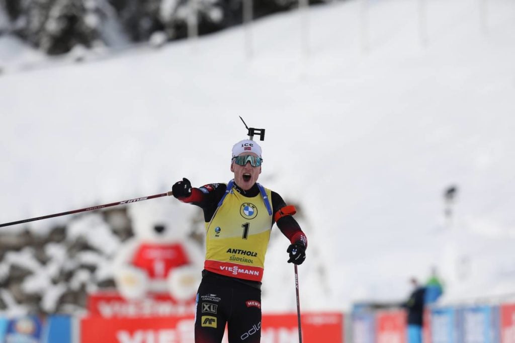 Johannes Thingnes Boe, biathlon, Antholz