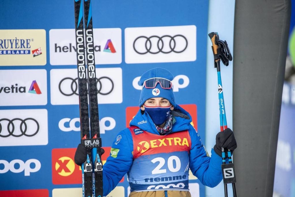 Delphine Claudel, ski de fond, Val di Fiemme