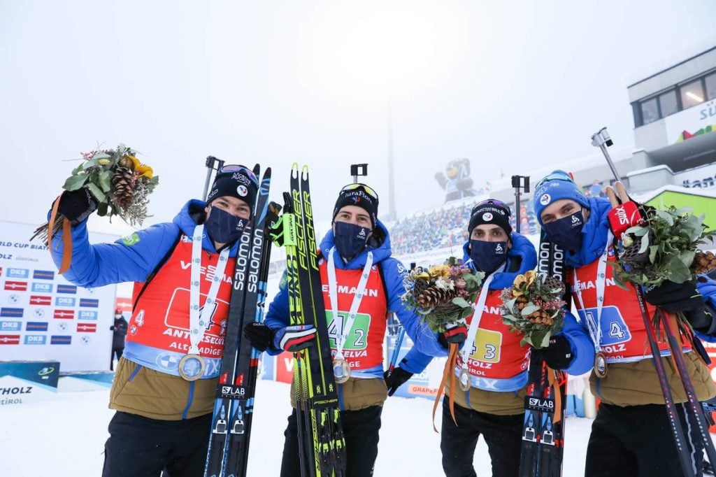 Emilien Jacquelin, biathlon, Antholz, Quentin Fillon-Maillet, Simon Desthieux, Antonin Guigonnat