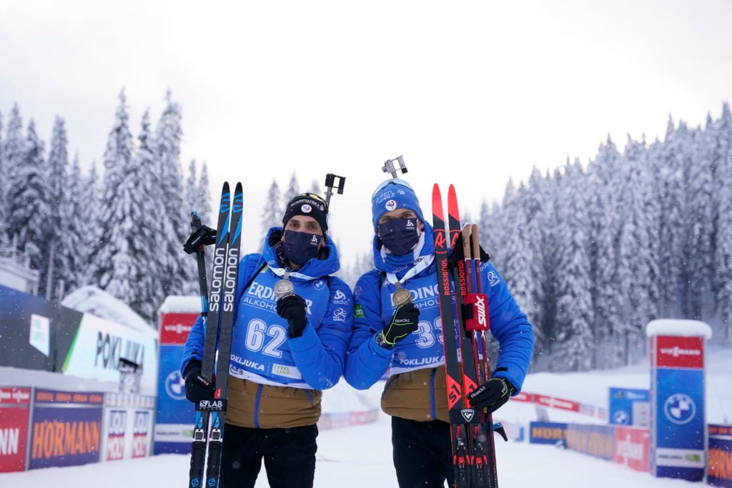 Simon Desthieux, Emilien Jacquelin, biathlon, Pokljuka