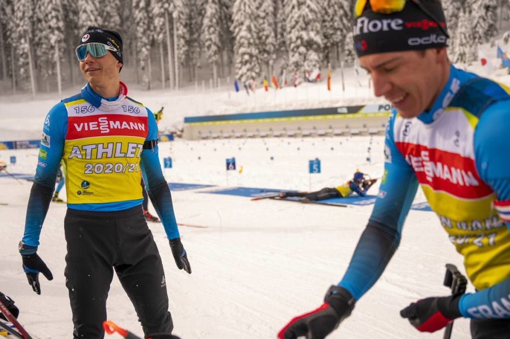 Fabien Claude, Quentin Fillon-Maillet, biathlon, Pokljuka
