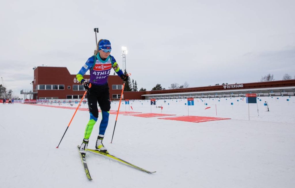 Dzinara Alimbekava, biathlon, Östersund