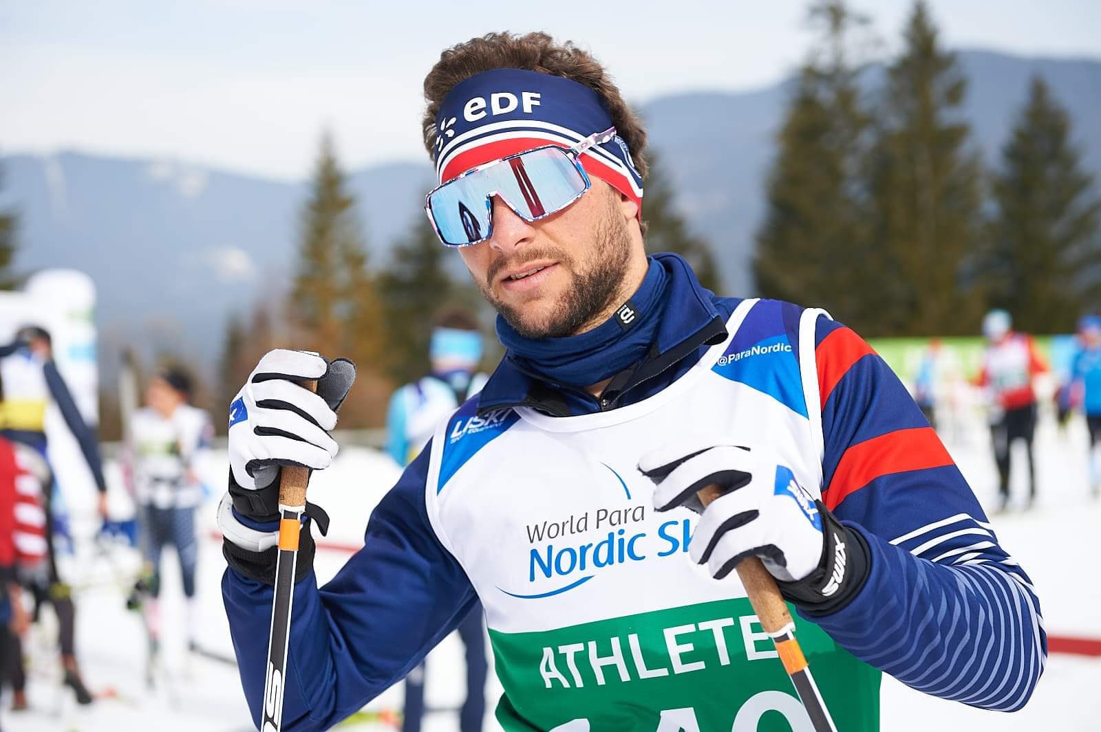 Benjamin Daviet, para ski nordique, biathlon, ski de fond, handisport