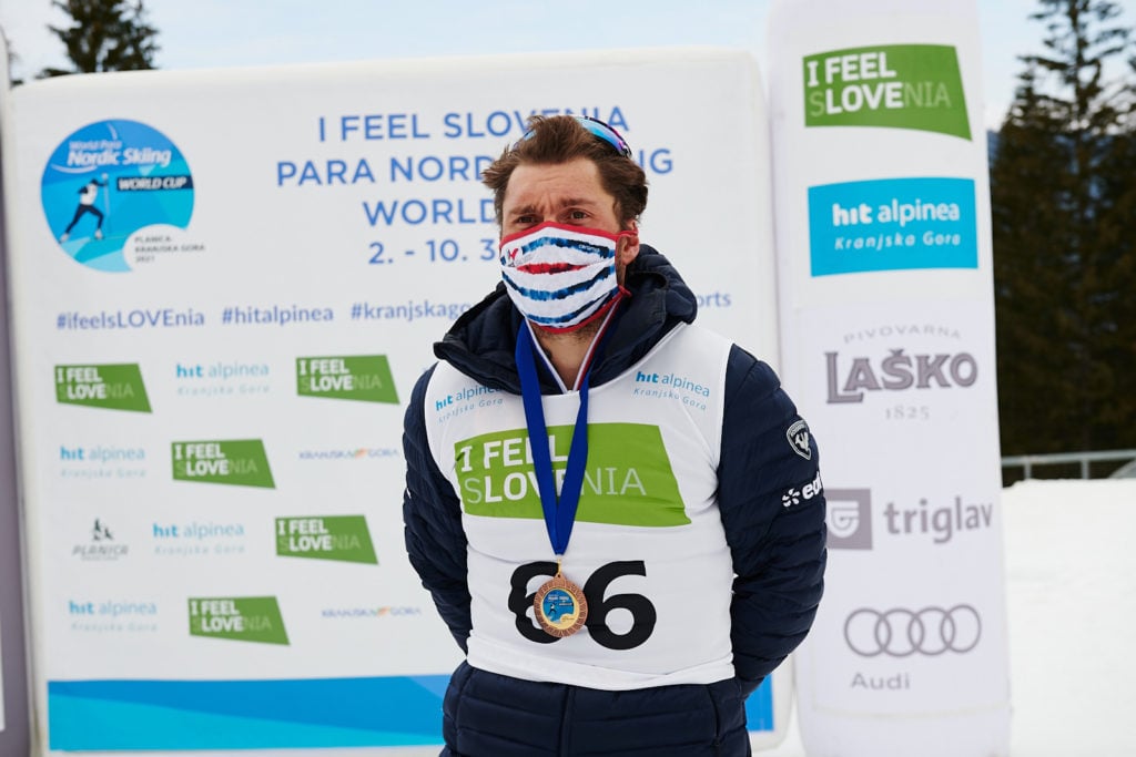 Benjamin Daviet, para ski nordique, Planica