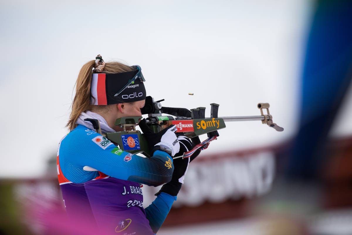 Justine Braisaz, biathlon, Östersund