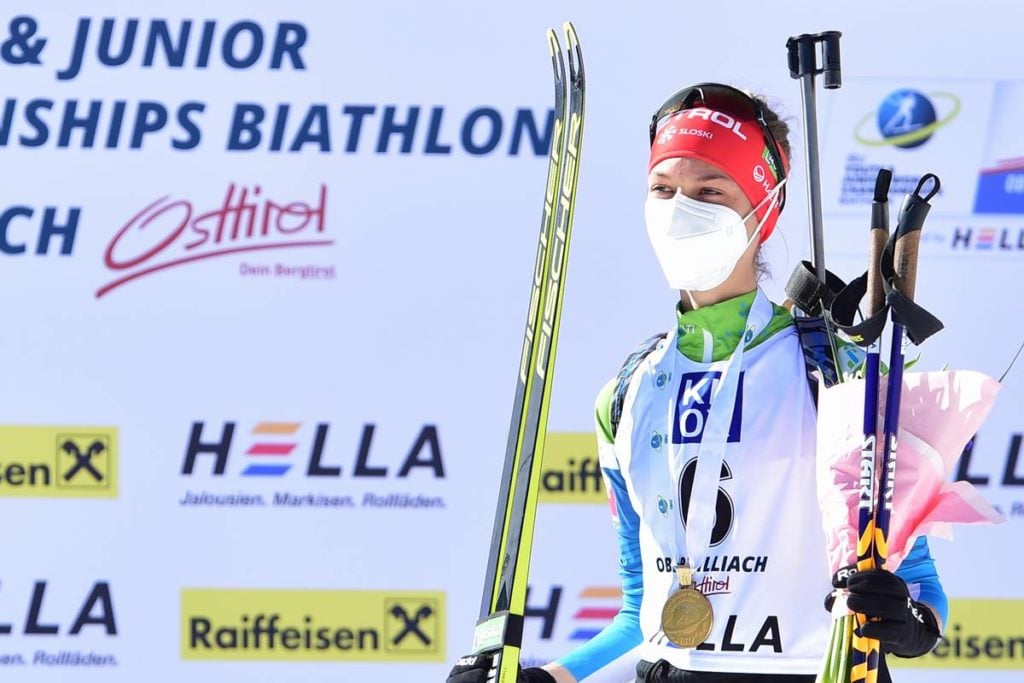 Lena Repinc, biathlon, Obertilliach