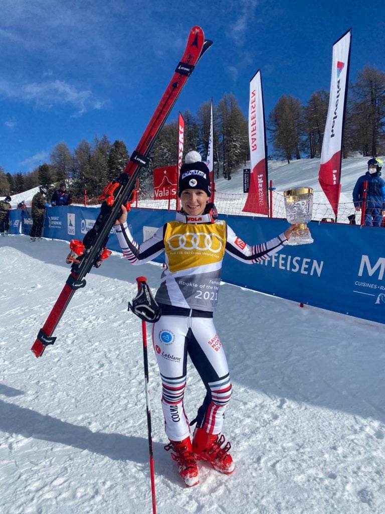 Jade Grillet-Aubert, ski cross, Rookie of the Year, Veysonnax