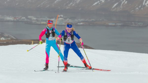 Iris Pessey, ski de fond, Islande, Fossavatn, Giga Björnsdottir