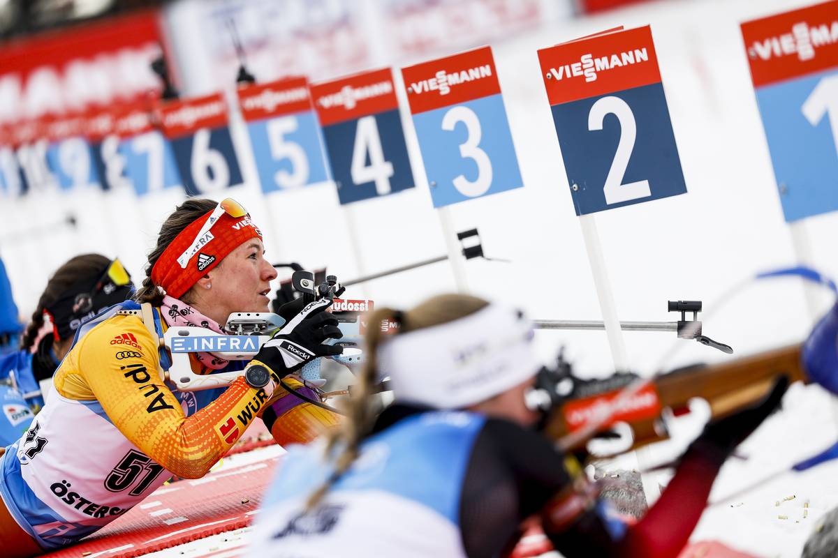 Denise Herrmann, biathlon, Östersund
