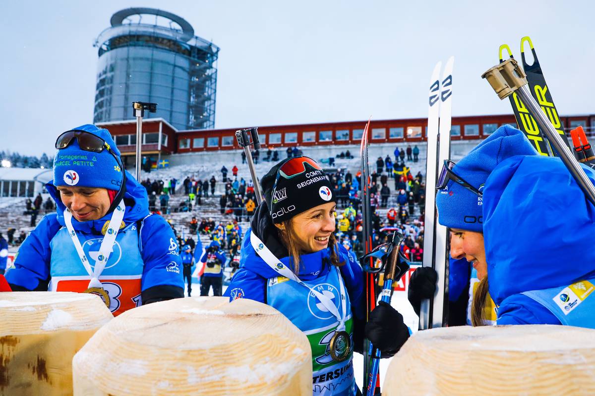 Anaïs Chevalier, biathlon, Östersund, Justine Braisaz, Anaïs Bescond, Nordic Mag, nordicmag