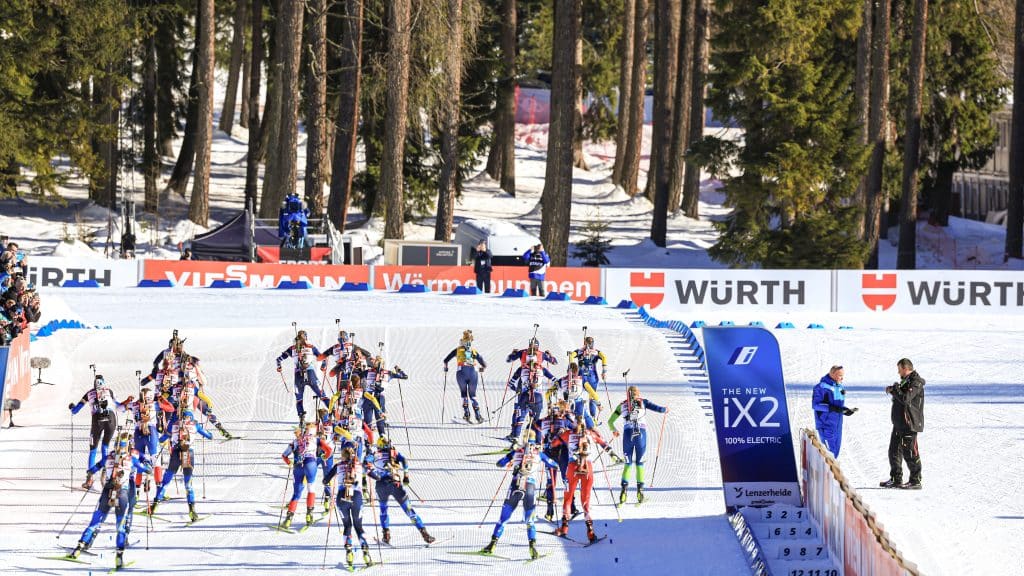 Biathlon l'IBU innove en prévoyant des massstarts dès la première